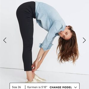 Madewell Fraser Pants NWOT